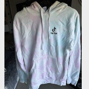 Unisex TikTok Tie Dye Pullover Hoodie. Size S.